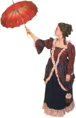 lady with umbrella